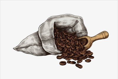 постеры Мешок кофе