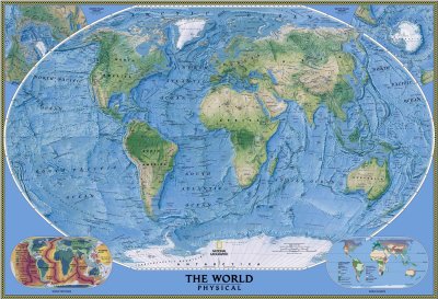фотообои Большая карта мира