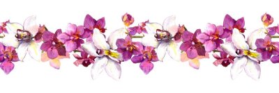 фотообои Орхидеи живопись