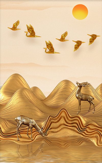 фотообои Золотая пустыня